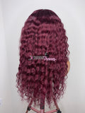 Burgundy Deep Wave