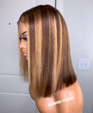 Mocha highlight bob