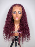 Burgundy Deep Wave