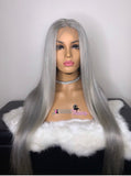 Icey closure wig