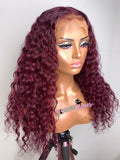 Burgundy Deep Wave