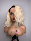 613 color wavy bob wig